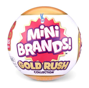 Zuru 5 Surprise Mini Brands GOLD RUSH Collection