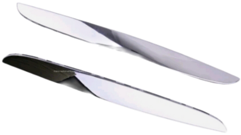 BMW Front Hood Molding Trim L+R set