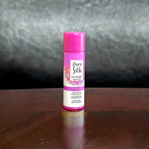 Pure silk SPA THERAPY shave cream | RASPBERRY