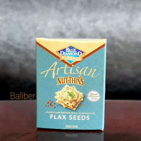 BLUE DIAMOND Artisan NUT-THINS Flax Seeds